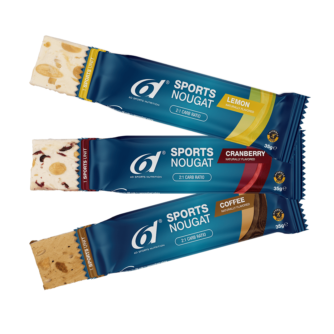 6d Sports Nougat Bar