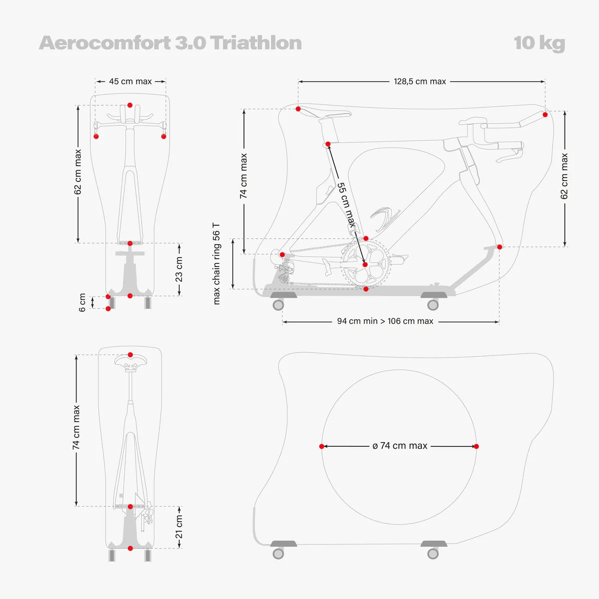 Scicon Aerocomfort 3.0 Triathlon