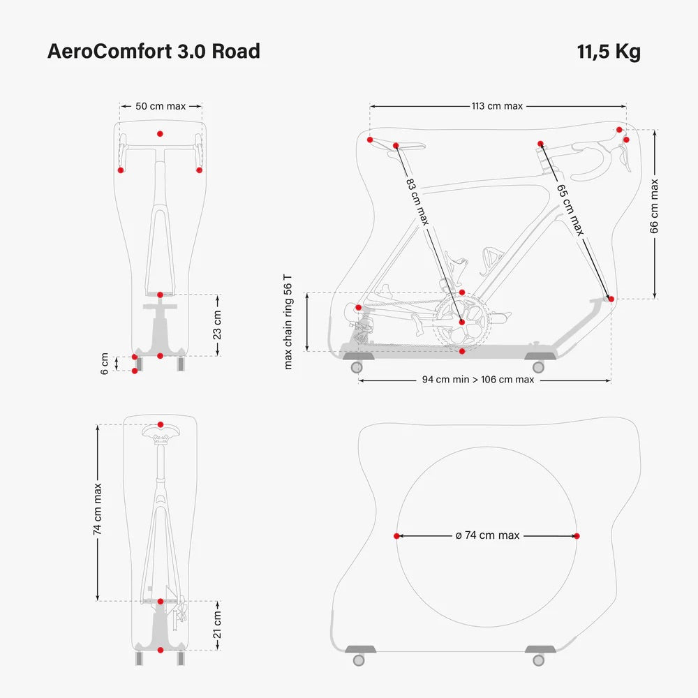 Scicon Aerocomfort 3.0 Road