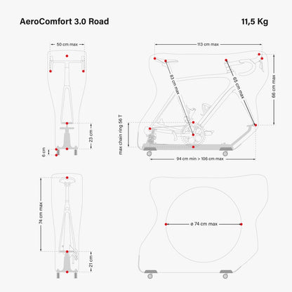 Scicon Aerocomfort 3.0 Road
